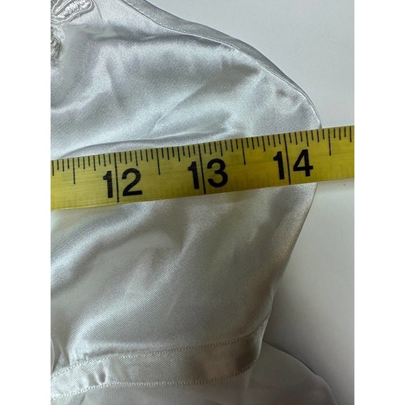 Linea Donatella Sheer Silk White lingerie Size Small - Picture 5 of 10